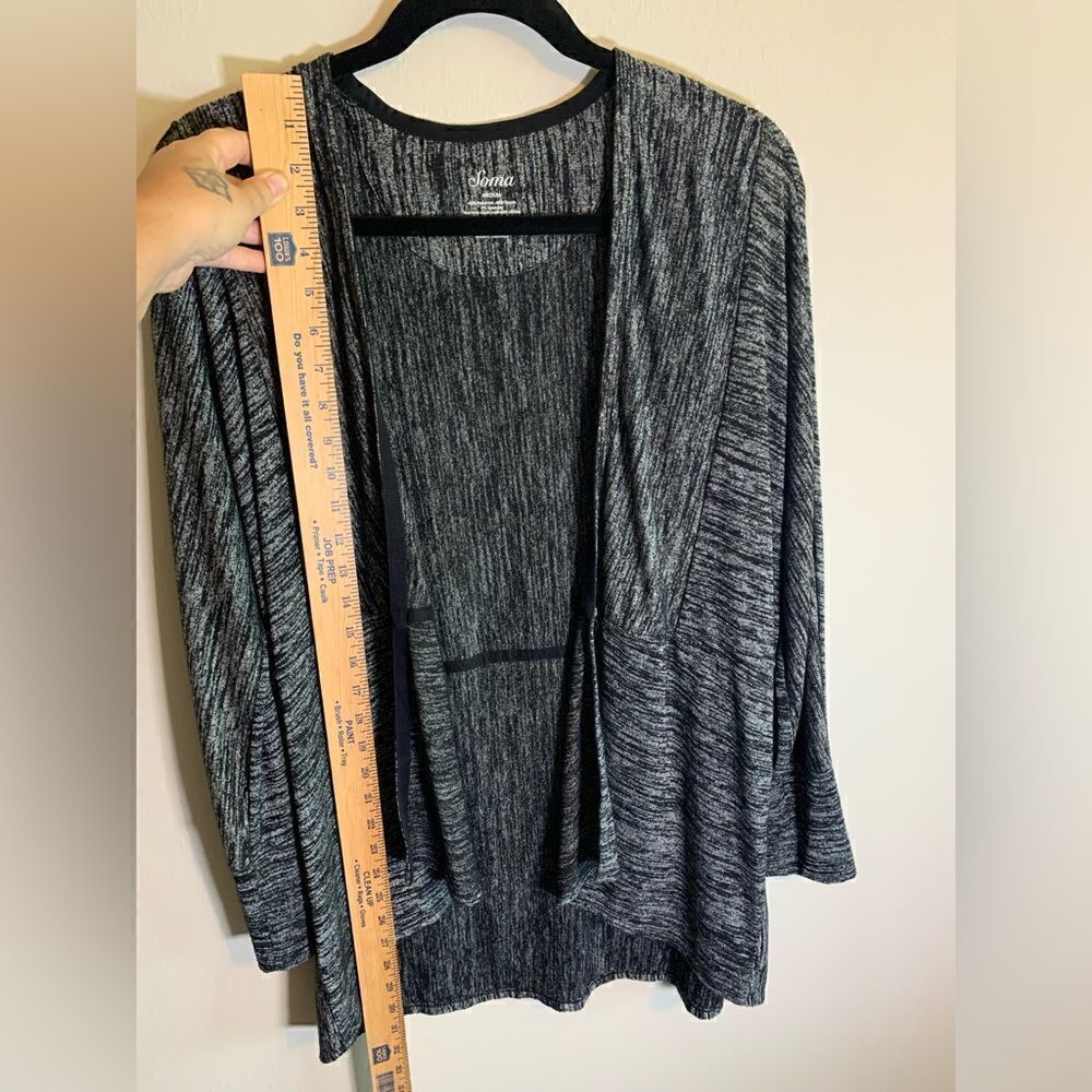 Soma Black and White Cardigan size M - Picture 7 of 7
